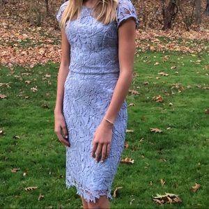 Light blue lace dress from Lulus sz XS